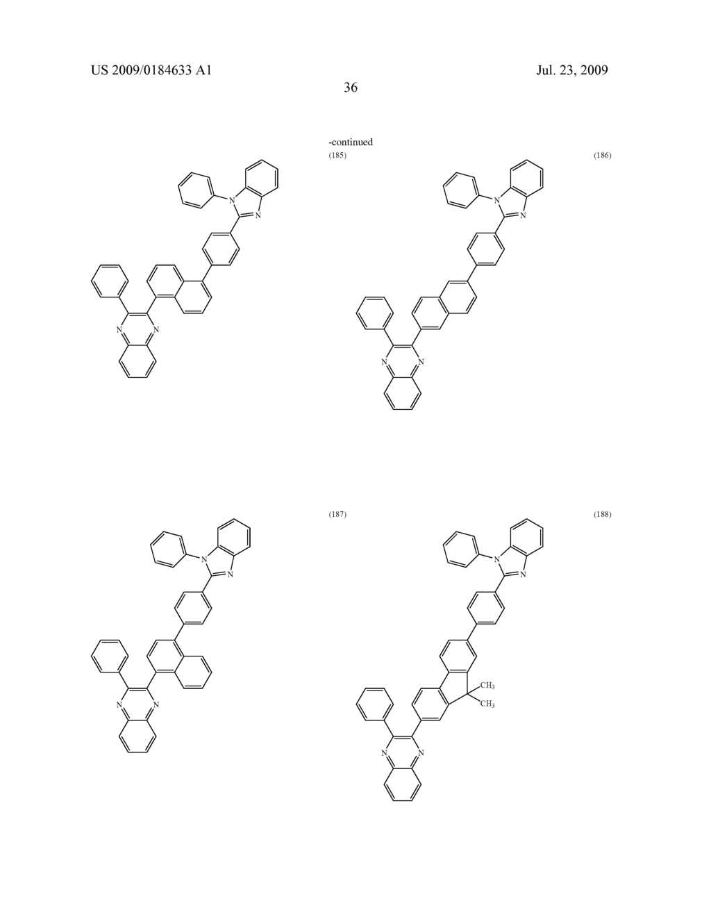 Quinoxaline Derivative, and Light-Emitting Element, Light-Emitting Device, and Electronic Appliance Using the Quinoxaline Derivative - diagram, schematic, and image 67