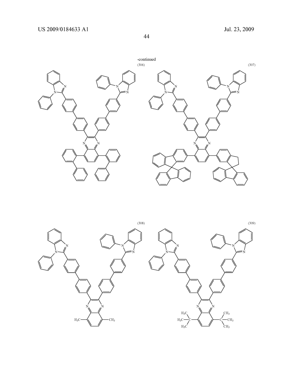 Quinoxaline Derivative, and Light-Emitting Element, Light-Emitting Device, and Electronic Appliance Using the Quinoxaline Derivative - diagram, schematic, and image 75