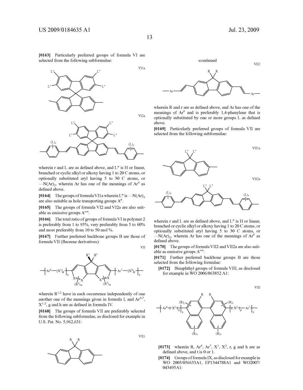 POLYMER BLENDS AND THEIR USE IN ORGANIC LIGHT EMITTING DEVICES - diagram, schematic, and image 19