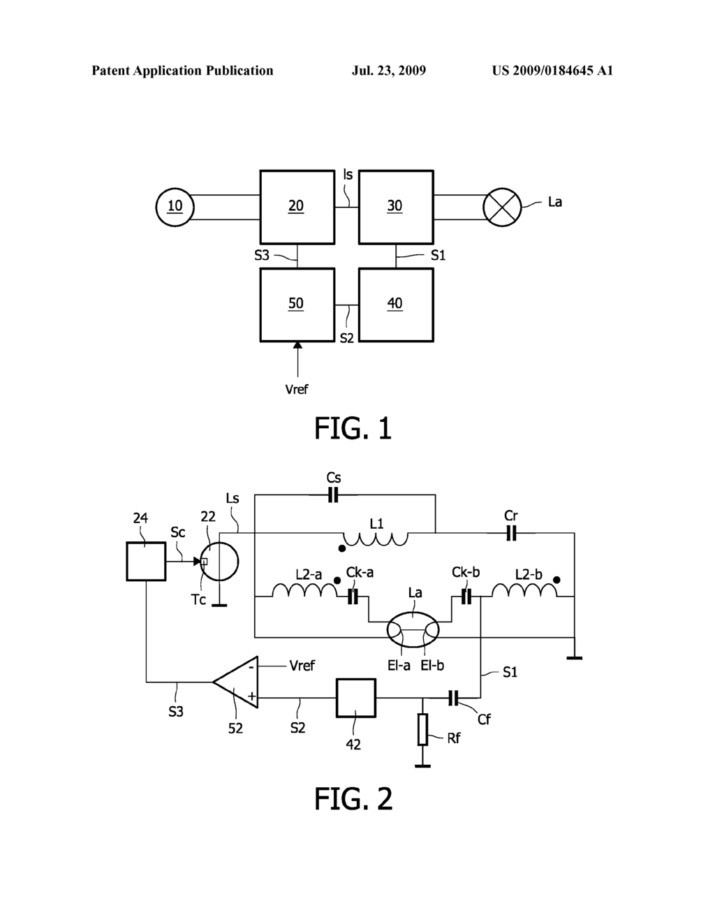 METHOD AND CIRCUIT FOR HEATING AN ELECTRODE OF A DISCHARGE LAMP - diagram, schematic, and image 02