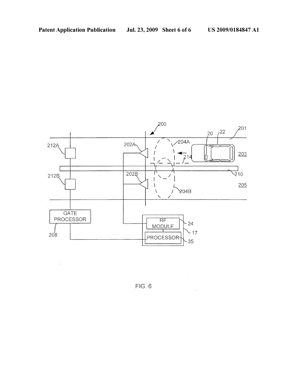 VEHICLE LANE DISCRIMINATION IN AN ELECTRONIC TOLL COLLECTION SYSTEM - diagram, schematic, and image 07