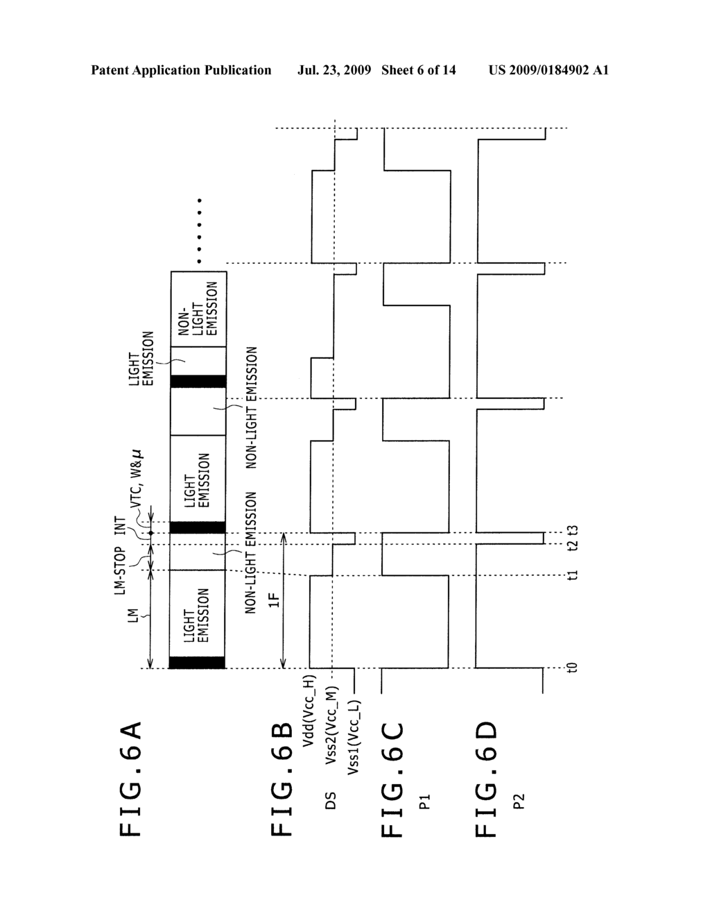 SELF-LUMINOUS DISPLAY DEVICE AND DRIVING METHOD OF THE SAME - diagram, schematic, and image 07