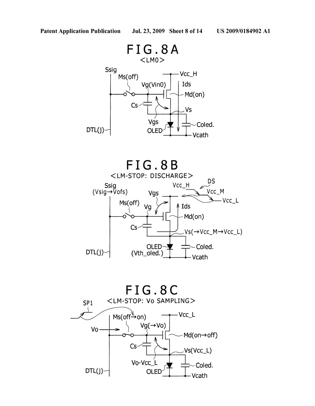 SELF-LUMINOUS DISPLAY DEVICE AND DRIVING METHOD OF THE SAME - diagram, schematic, and image 09