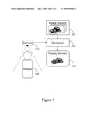  SYSTEM, METHOD AND COMPUTER PROGRAM PRODUCT FOR DISPLAYING IMAGES ACCORDING TO USER POSITION diagram and image