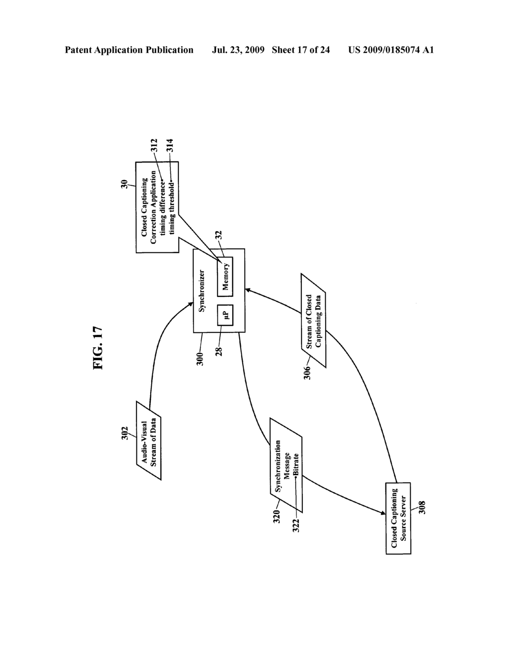 Methods, systems, and products for automated correction of closed captioning data - diagram, schematic, and image 18