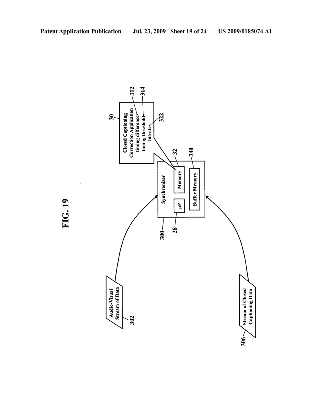 Methods, systems, and products for automated correction of closed captioning data - diagram, schematic, and image 20