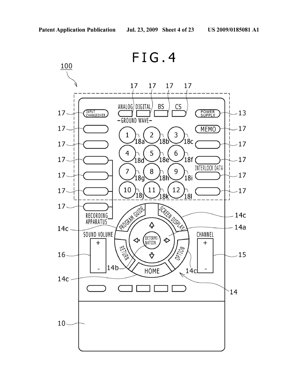 REMOTE CONTROL APPARATUS AND COMMUNICATION SYSTEM - diagram, schematic, and image 05