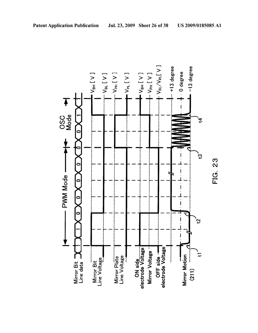 Display device with an addressable movable electrode - diagram, schematic, and image 27