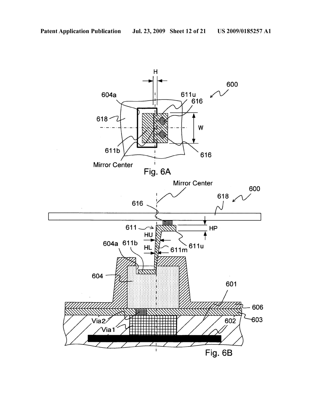 Mirror device having vertical hinge - diagram, schematic, and image 13