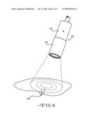 Coupling optics for light transmission system diagram and image