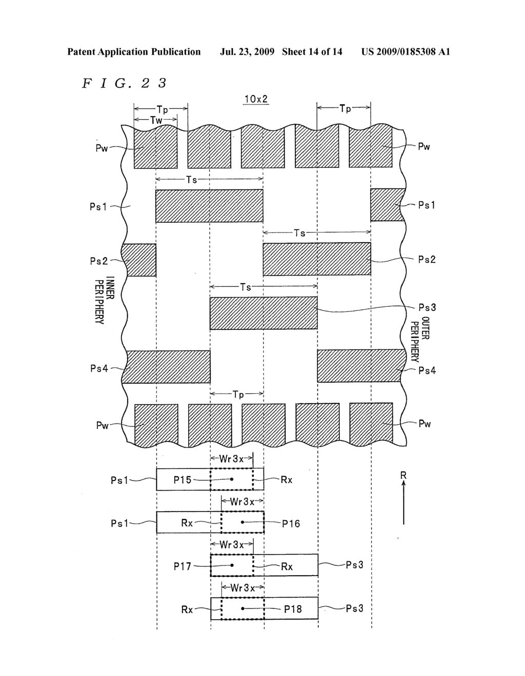 MAGNETIC RECORDING MEDIUM, RECORDING REPRODUCING APPARATUS, AND STAMPER - diagram, schematic, and image 15