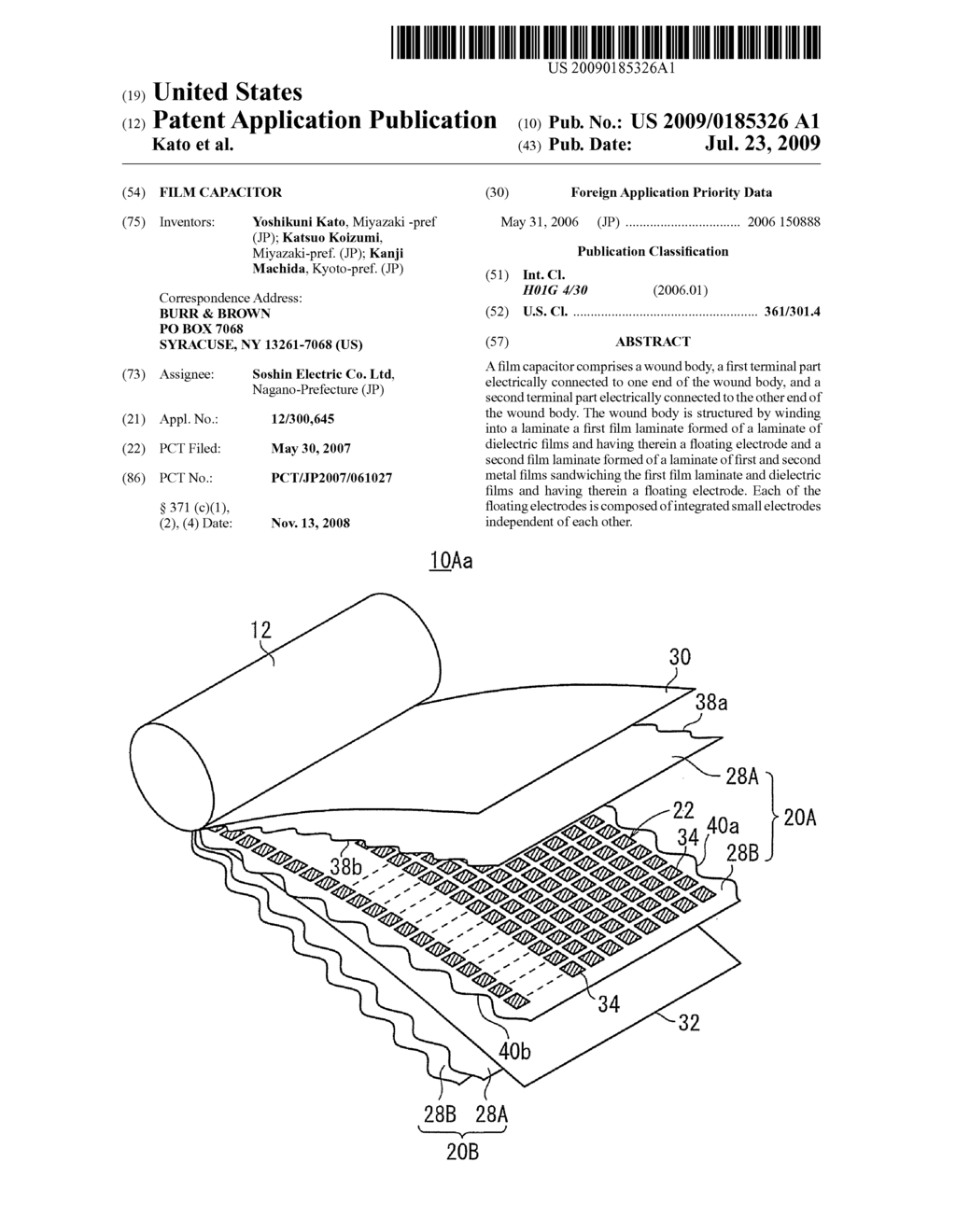 FILM CAPACITOR - diagram, schematic, and image 01