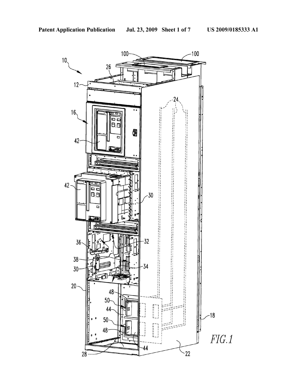 ELECTRICAL ENCLOSURE ASSEMBLY HAVING VENTING SYSTEM - diagram, schematic, and image 02