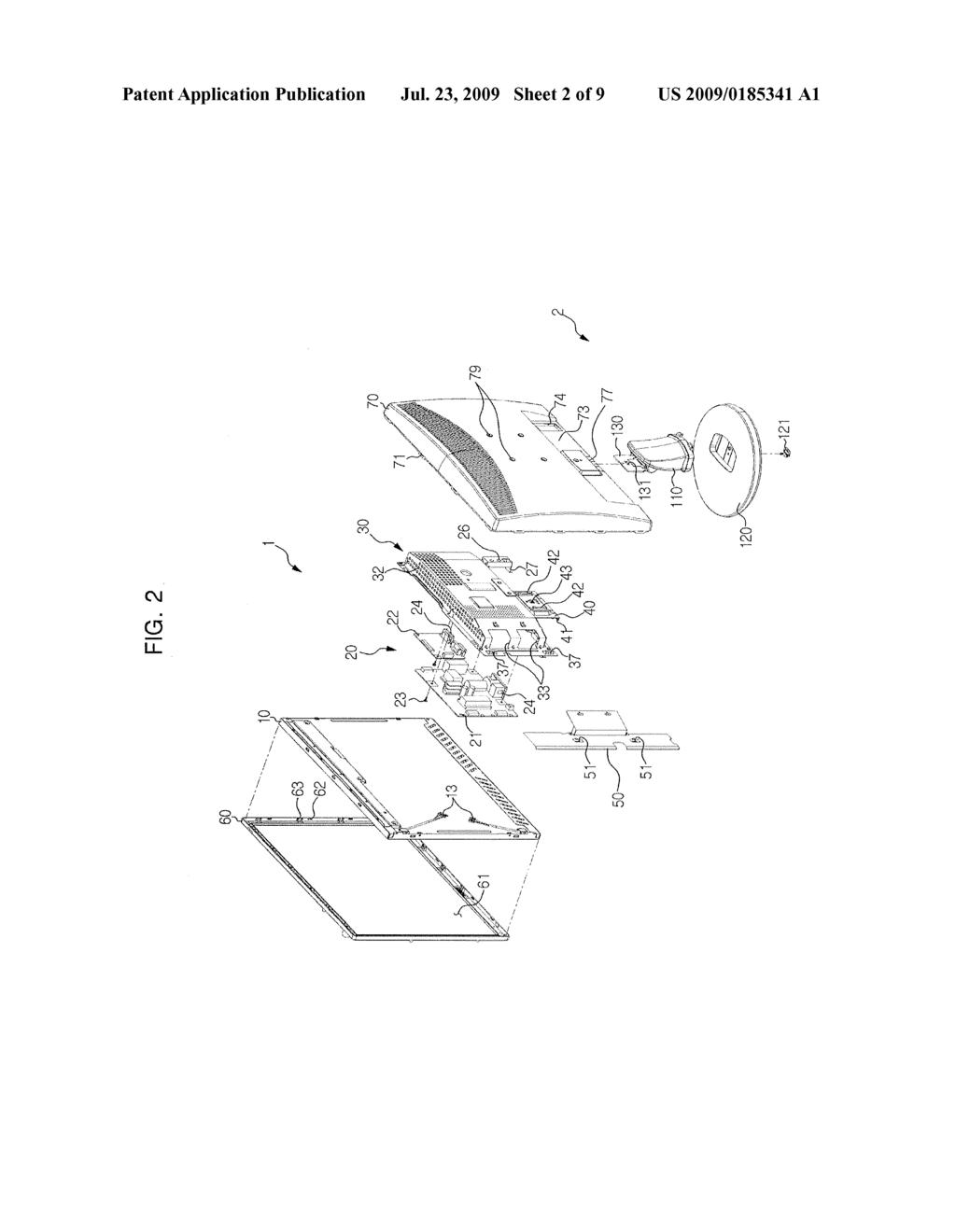 PANEL TYPE DISPLAY DEVICE - diagram, schematic, and image 03