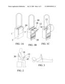 Bag computer two panel computer with hinge extension diagram and image