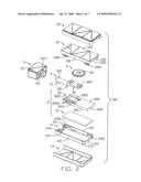 Flash memory device with a retractable plug diagram and image