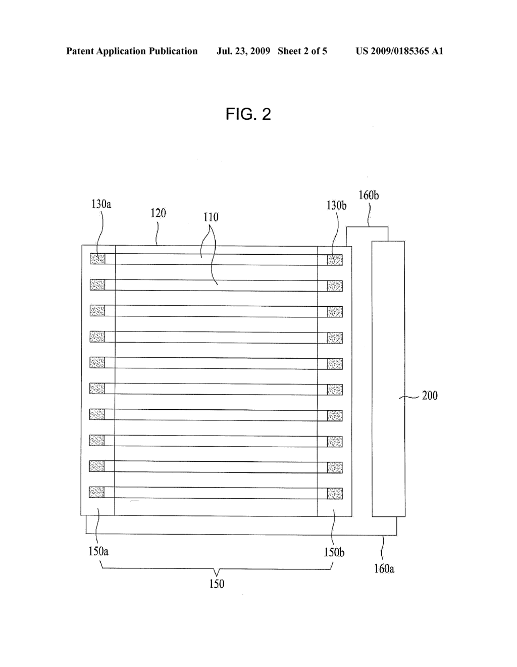 BACKLIGHT UNIT AND METHOD FOR MANUFACTURING THE SAME - diagram, schematic, and image 03