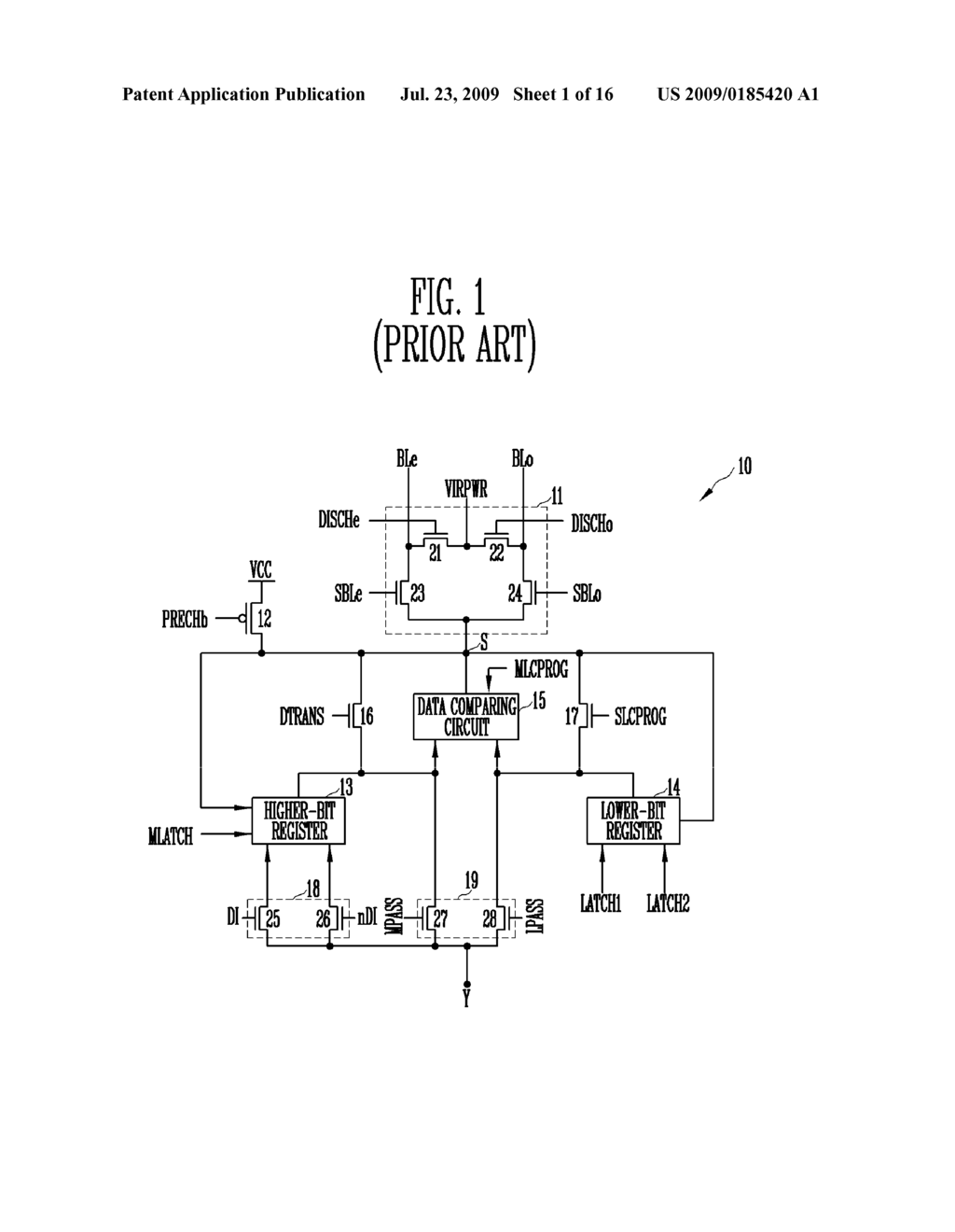 PAGE BUFFER CIRCUIT WITH REDUCED SIZE AND METHODS FOR READING AND PROGRAMMING DATA WITH THE SAME - diagram, schematic, and image 02