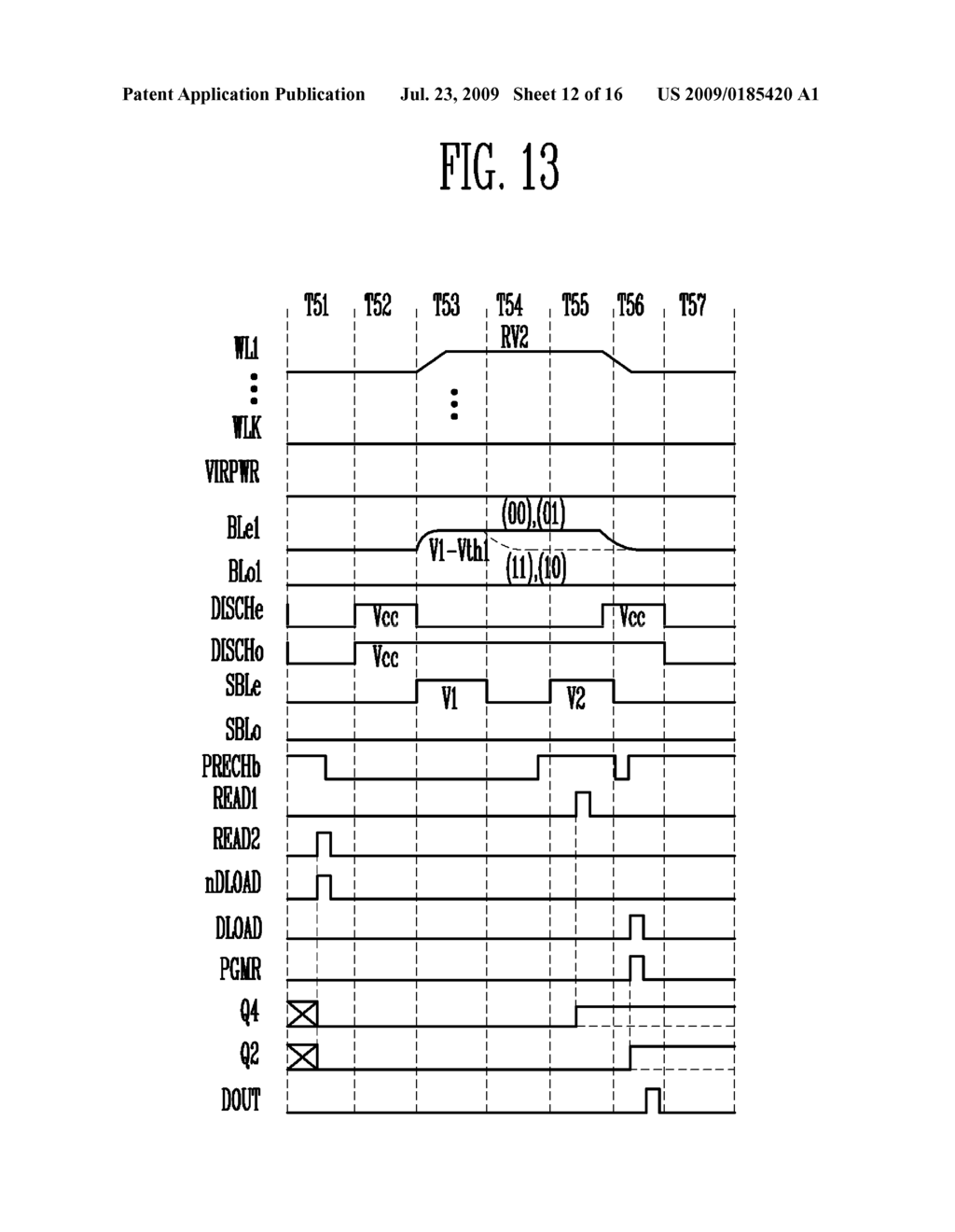 PAGE BUFFER CIRCUIT WITH REDUCED SIZE AND METHODS FOR READING AND PROGRAMMING DATA WITH THE SAME - diagram, schematic, and image 13