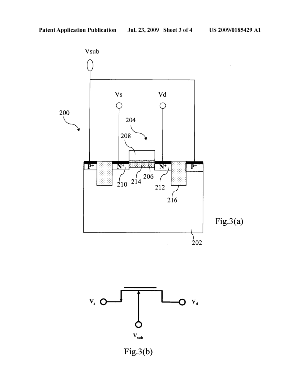 Non-volatile memory with single floating gate and method for operating the same - diagram, schematic, and image 04