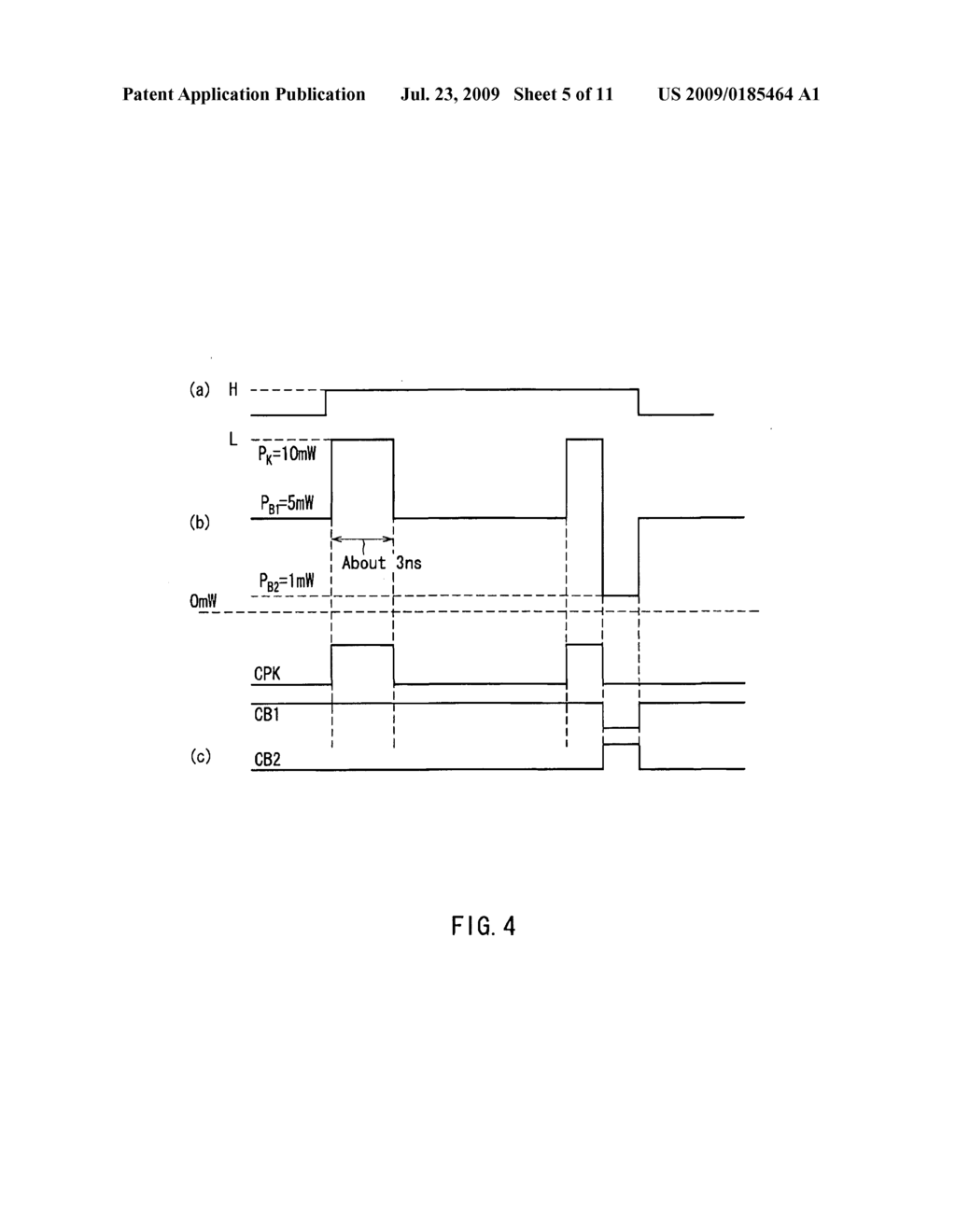 LASER POWER CONTROL METHOD AND OPTICAL INFORMATION RECORDING/REPRODUCING DEVICE - diagram, schematic, and image 06