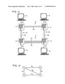 Network performance and reliability evaluation taking into account abstract components diagram and image