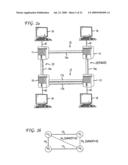 Network performance and reliability evaluation taking into account abstract components diagram and image