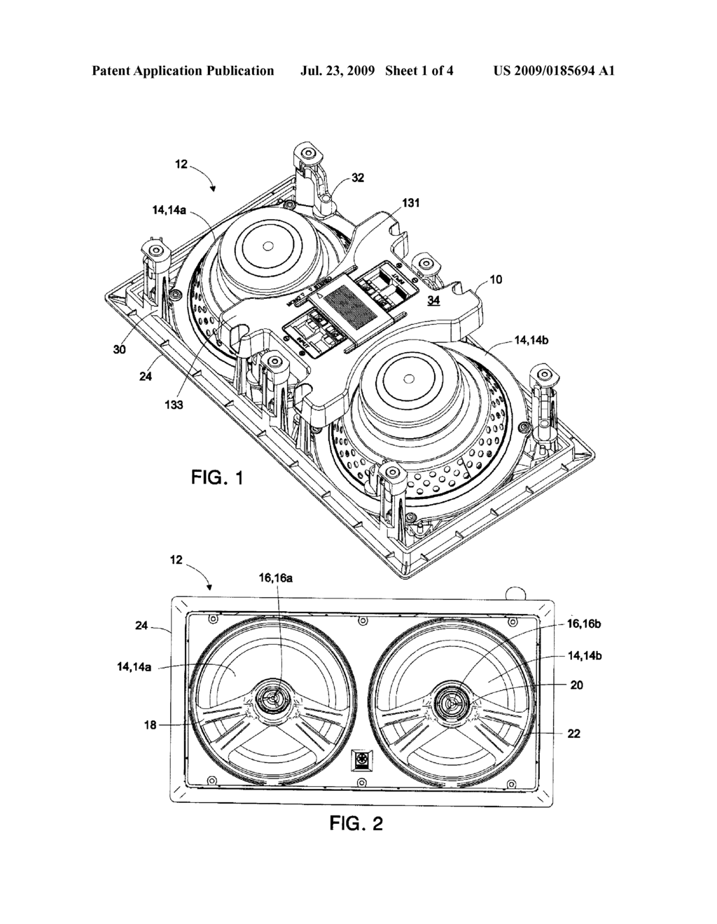 LOUDSPEAKER INTERCONNECT TERMINAL - diagram, schematic, and image 02