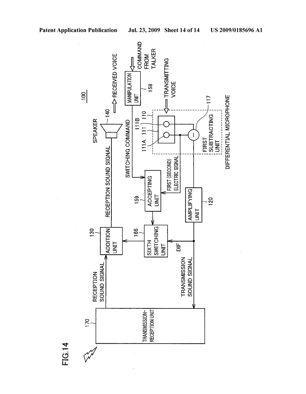 SOUND SIGNAL TRANSMITTER-RECEIVER - diagram, schematic, and image 15