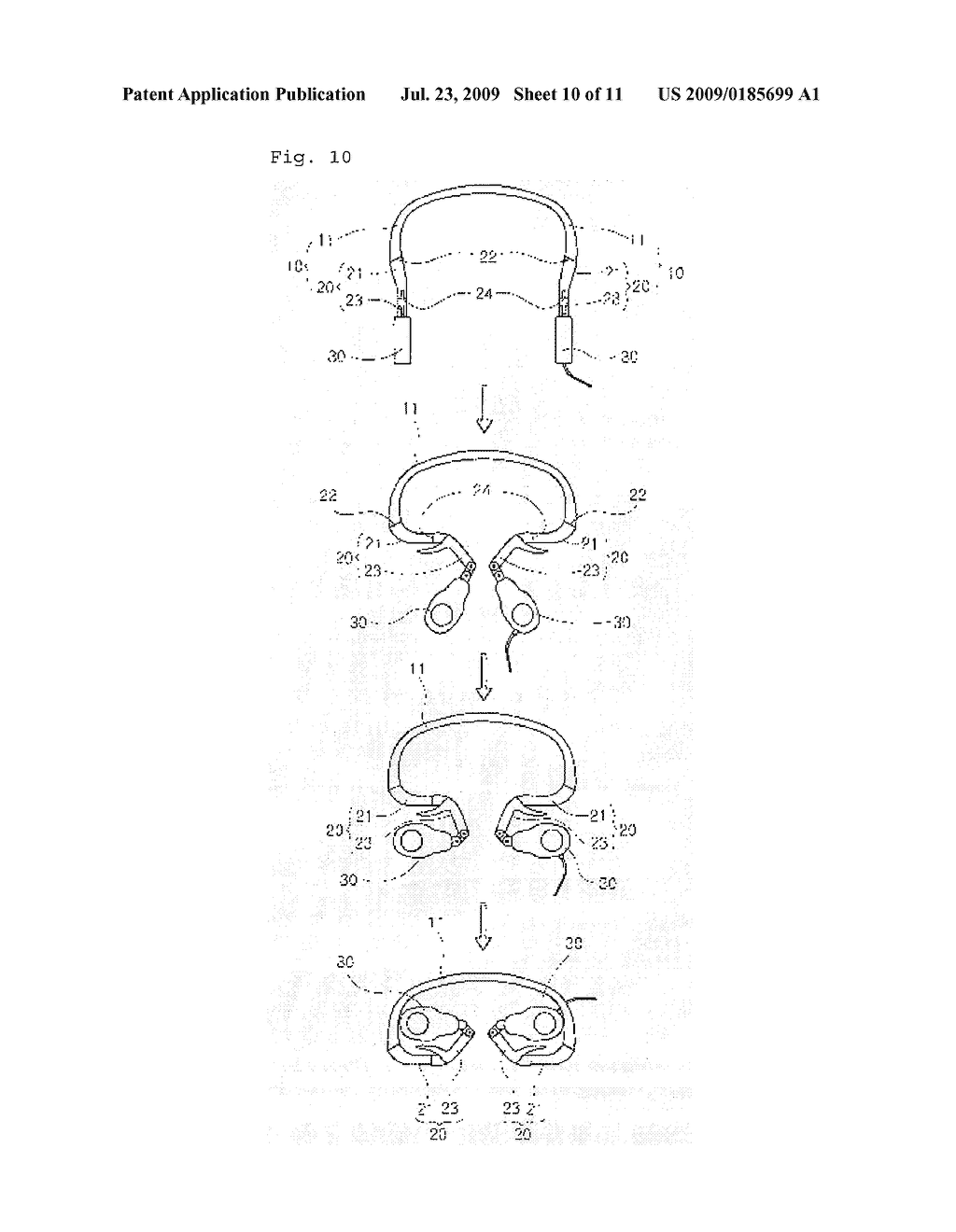 BONE CONDUCTION HEADSET - diagram, schematic, and image 11