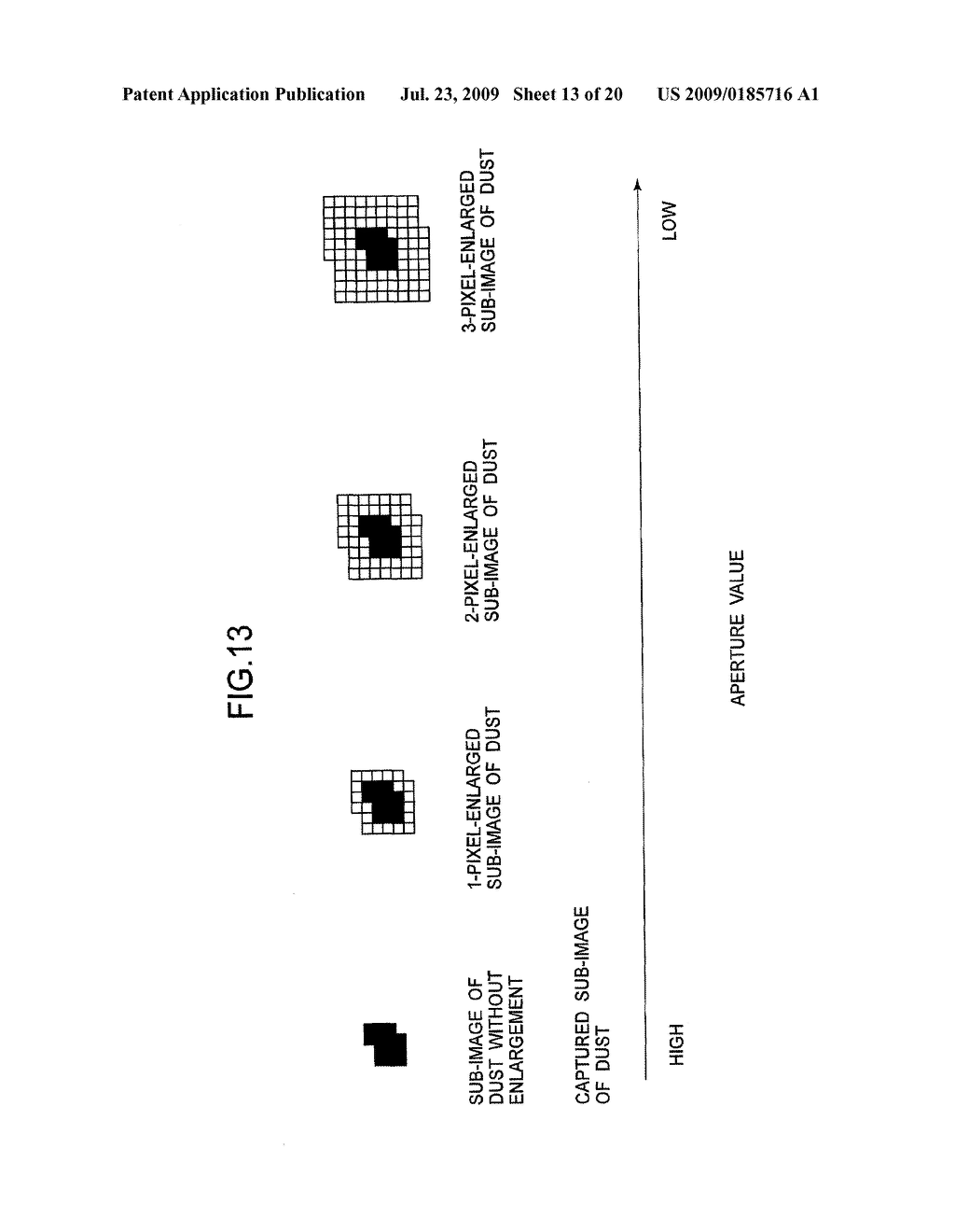 DUST DETECTION SYSTEM AND DIGITAL CAMERA - diagram, schematic, and image 14