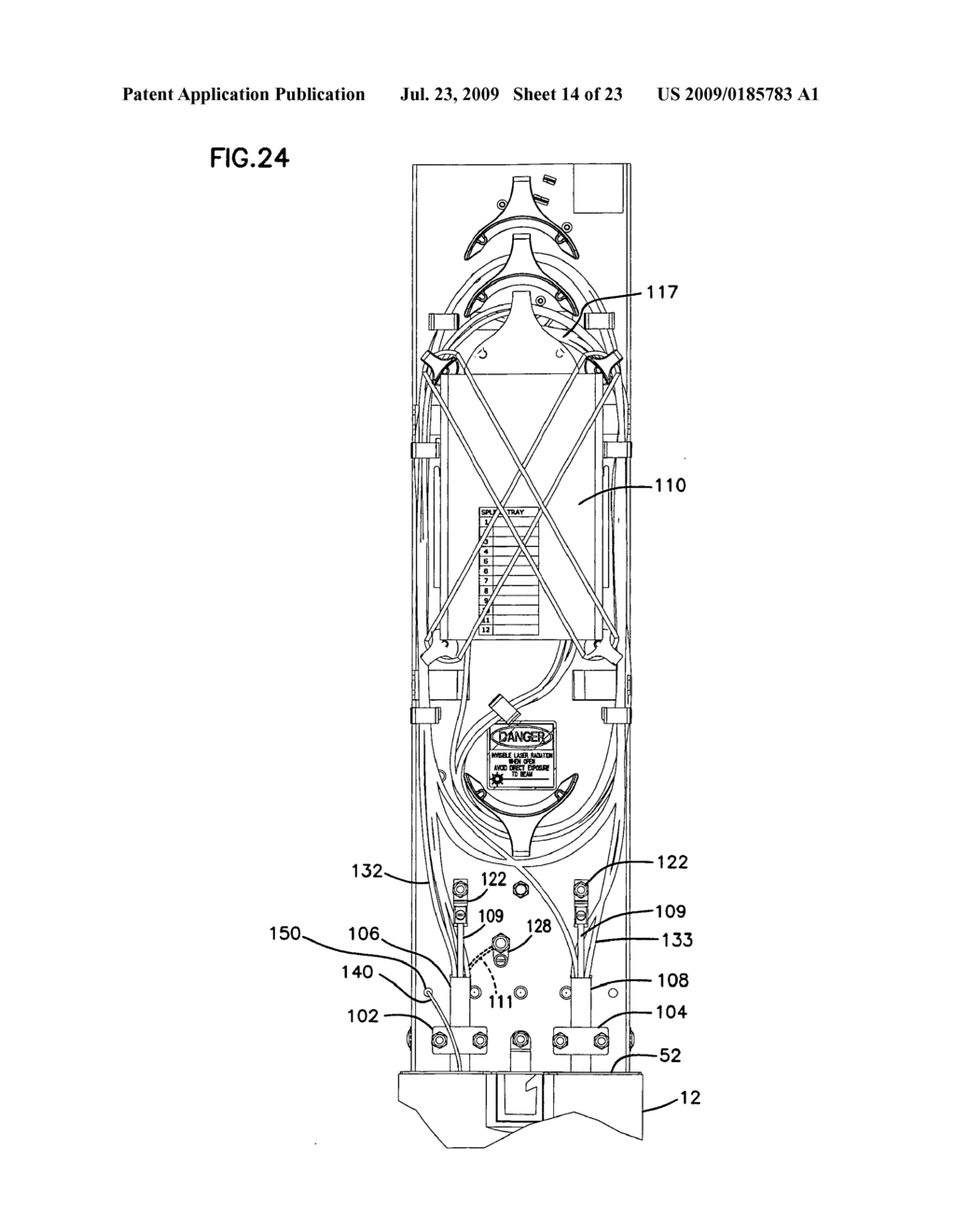 FIBER ACCESS TERMINAL INCLUDING MOISTURE BARRIER PLATE WITH PUNCH OUT - diagram, schematic, and image 15