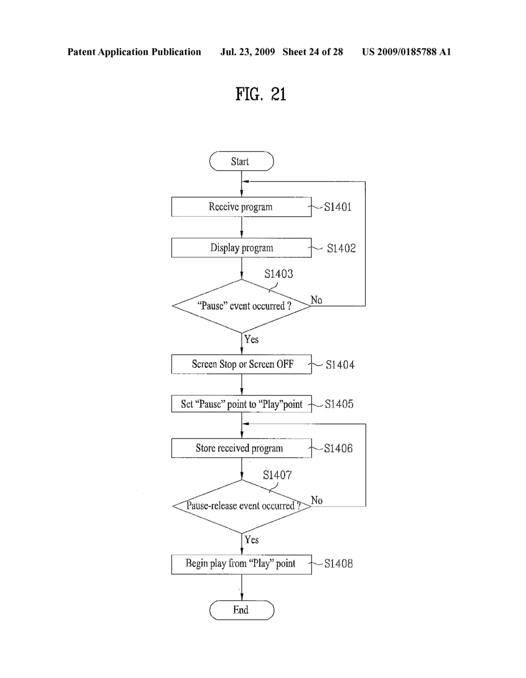 RECORDING/PLAYING DEVICE AND METHOD FOR PROCESSING BROADCAST SIGNAL - diagram, schematic, and image 25