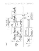 Information communication device and external device diagram and image