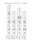 Information communication device and external device diagram and image