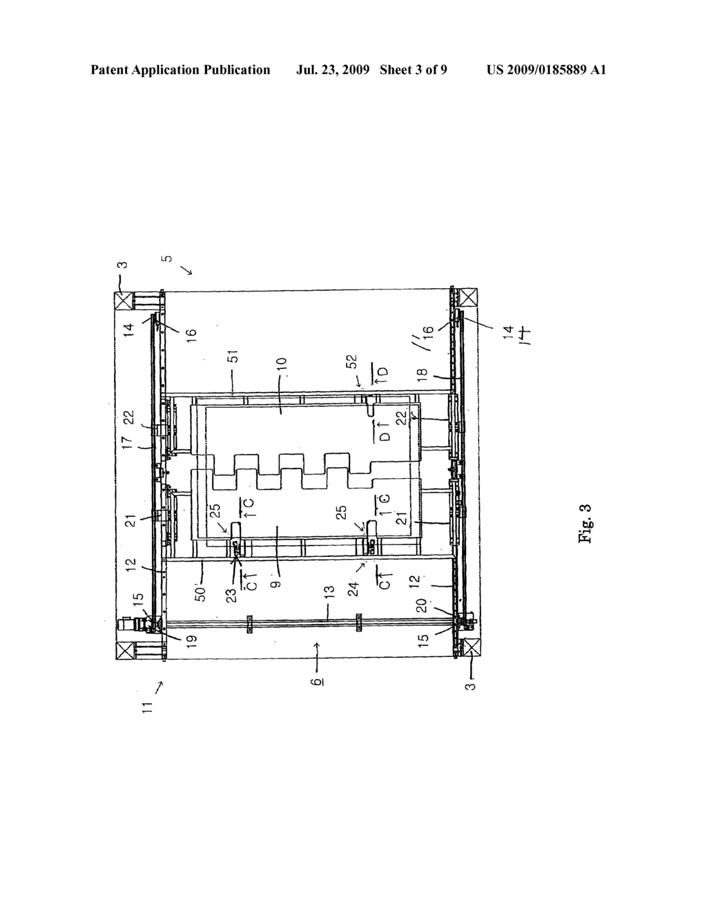 METHOD OF ADJUSTING THE DEVIATIONS OF PLATE MATERIAL OF A RECTANGULAR SHAPE AND THE EQUIPMENT THEREFOR - diagram, schematic, and image 04