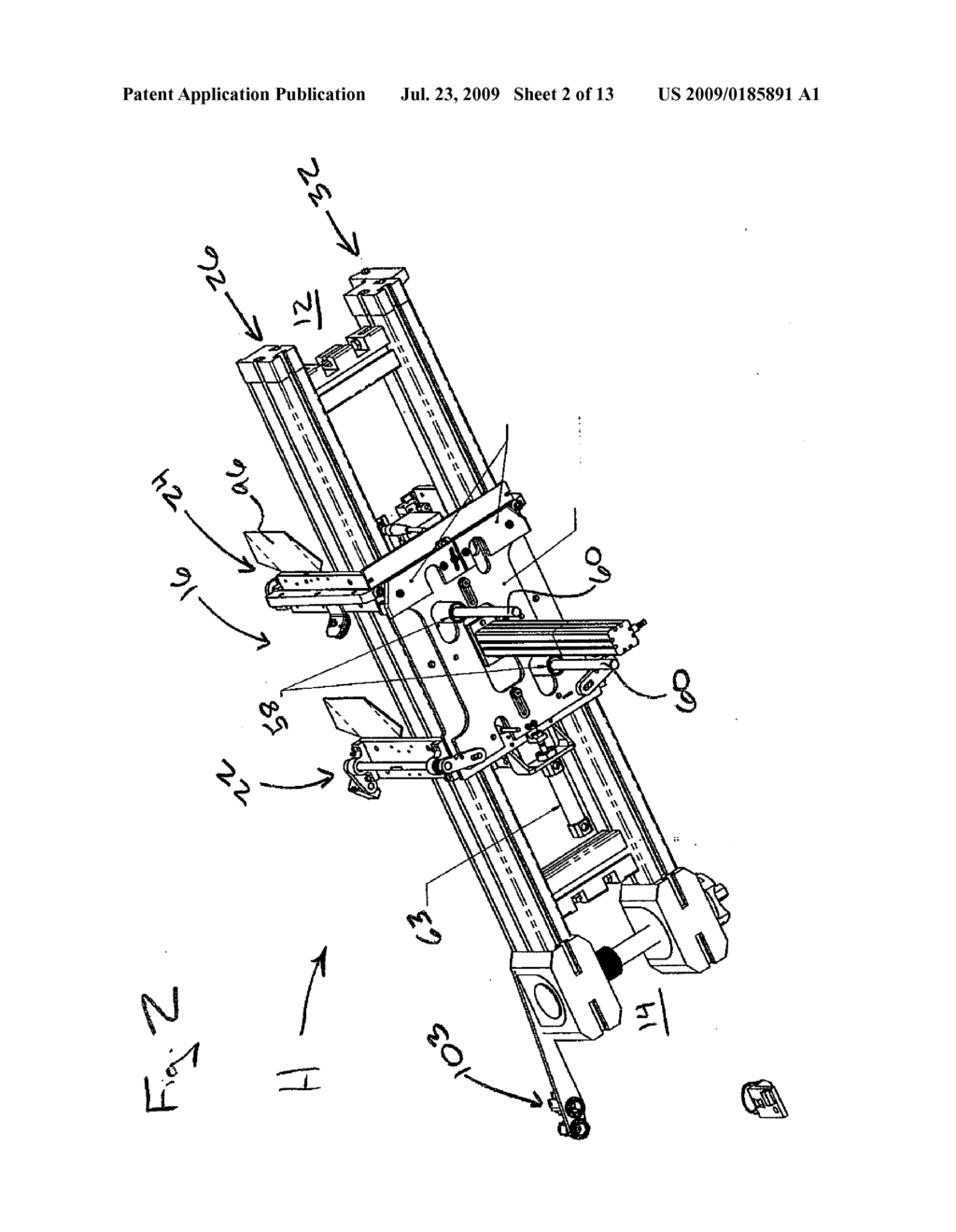 TRAY HANDLER AND METHOD - diagram, schematic, and image 03