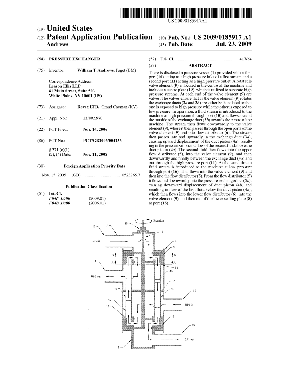 Pressure Exchanger - diagram, schematic, and image 01