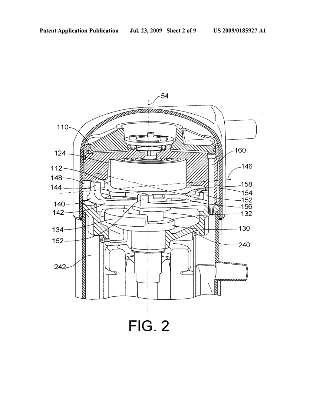 Key Coupling and Scroll Compressor Incorporating Same - diagram, schematic, and image 03