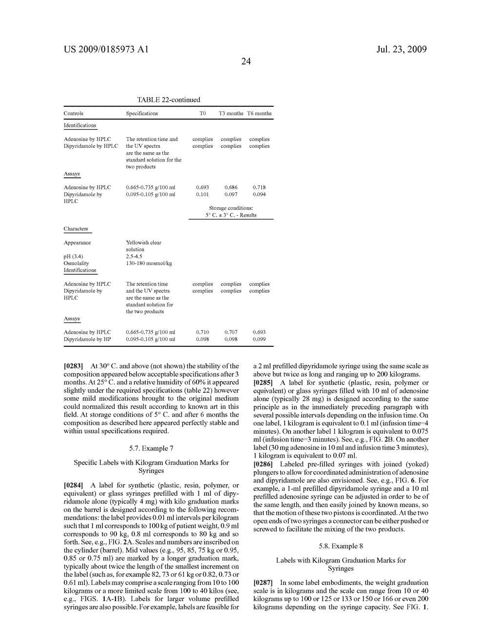 METHODS, COMPOSITIONS, UNIT DOSAGE FORMS, AND KITS FOR PHARMACOLOGIC STRESS TESTING WITH REDUCED SIDE EFFECTS - diagram, schematic, and image 31