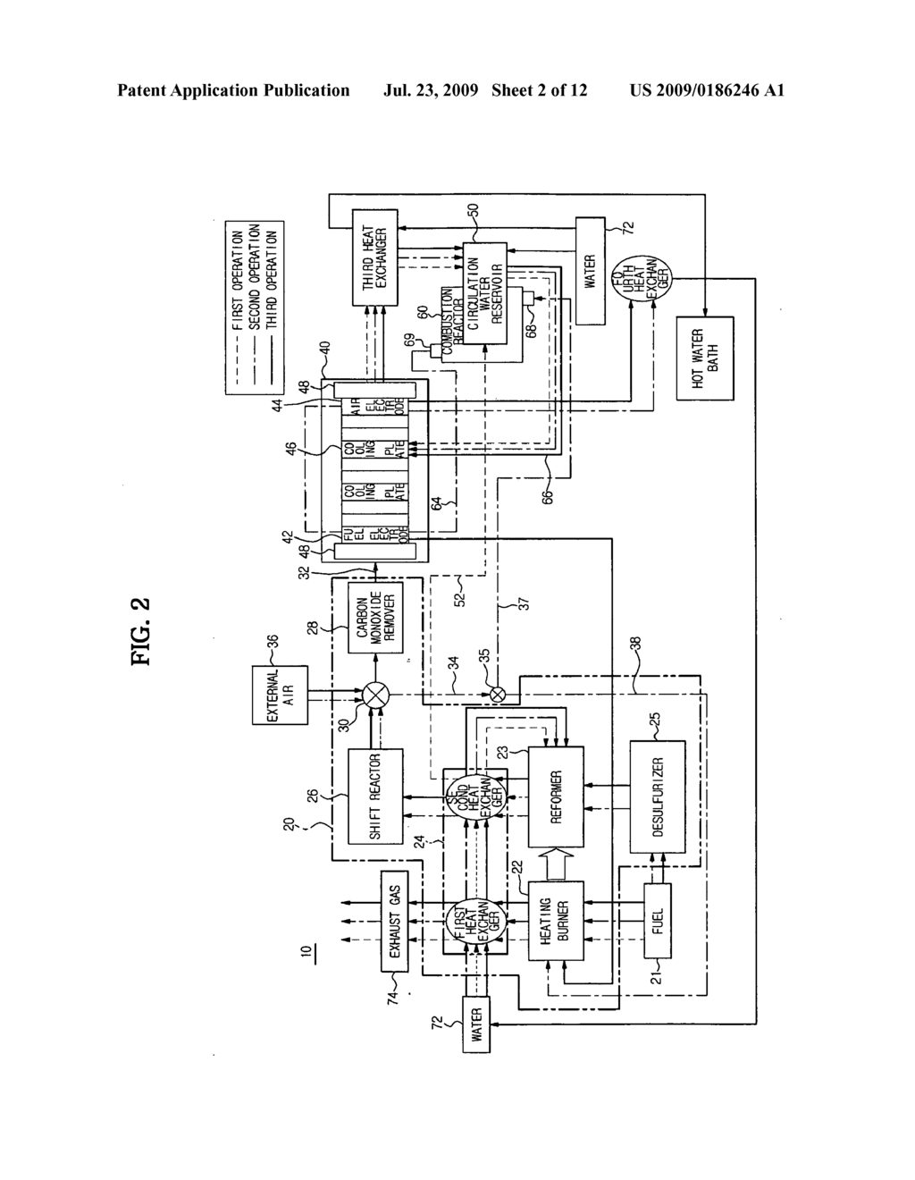 Fuel cell and control method thereof - diagram, schematic, and image 03