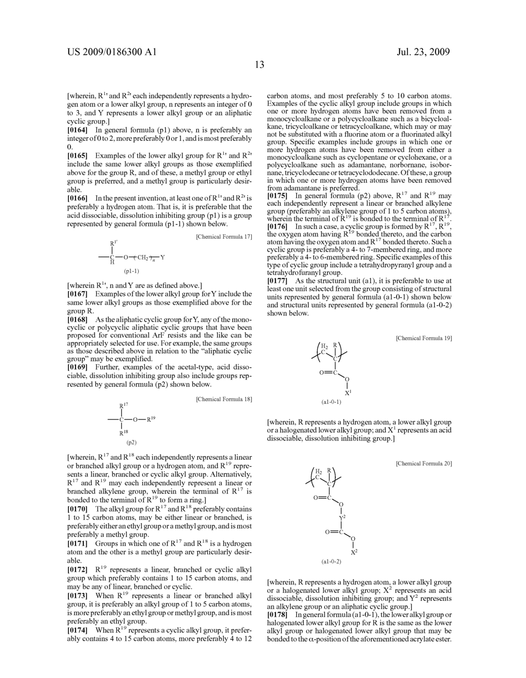 RESIST COMPOSITION FOR LIQUID IMMERSION LITHOGRAPHY, METHOD OF FORMING RESIST PATTERN, AND FLUORINE-CONTAINING COPOLYMER - diagram, schematic, and image 15