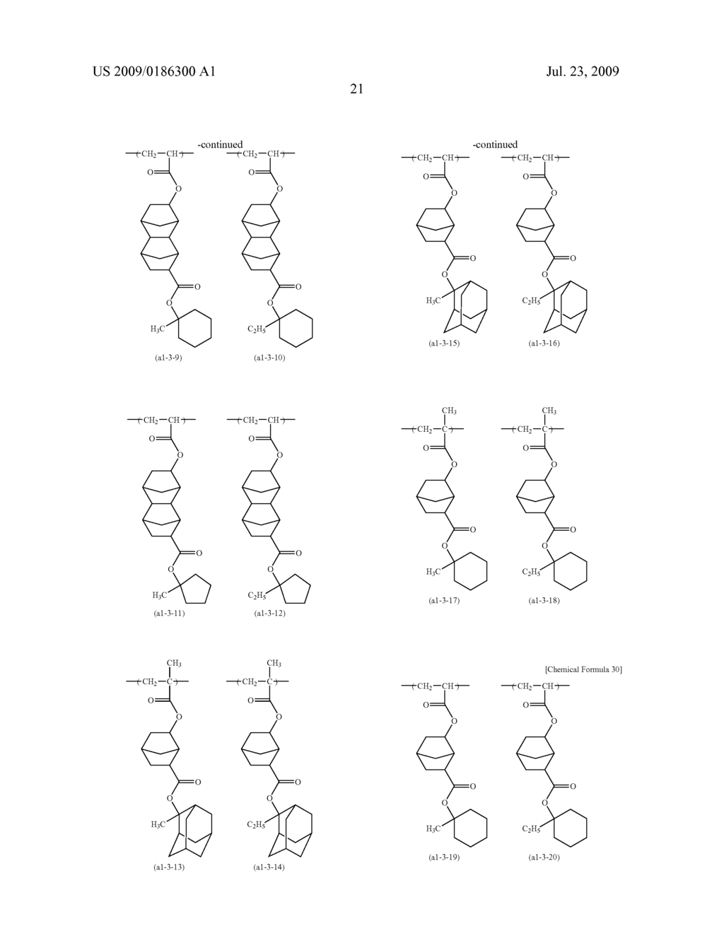 RESIST COMPOSITION FOR LIQUID IMMERSION LITHOGRAPHY, METHOD OF FORMING RESIST PATTERN, AND FLUORINE-CONTAINING COPOLYMER - diagram, schematic, and image 23