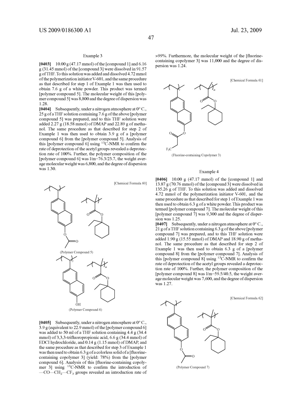 RESIST COMPOSITION FOR LIQUID IMMERSION LITHOGRAPHY, METHOD OF FORMING RESIST PATTERN, AND FLUORINE-CONTAINING COPOLYMER - diagram, schematic, and image 49