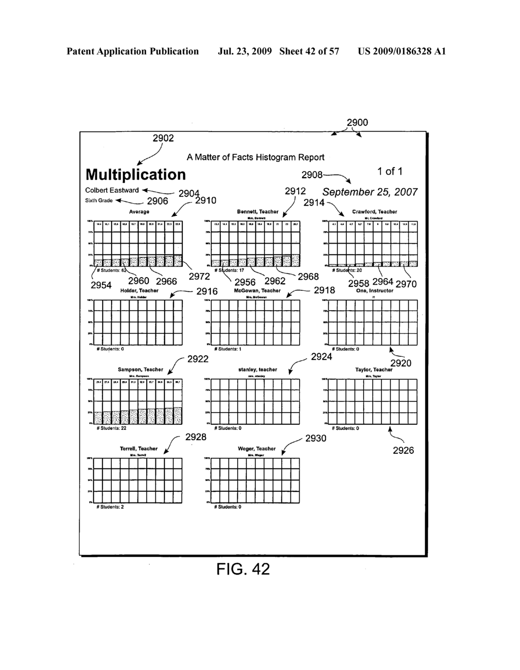 Method for teaching rapid recall of facts - diagram, schematic, and image 43