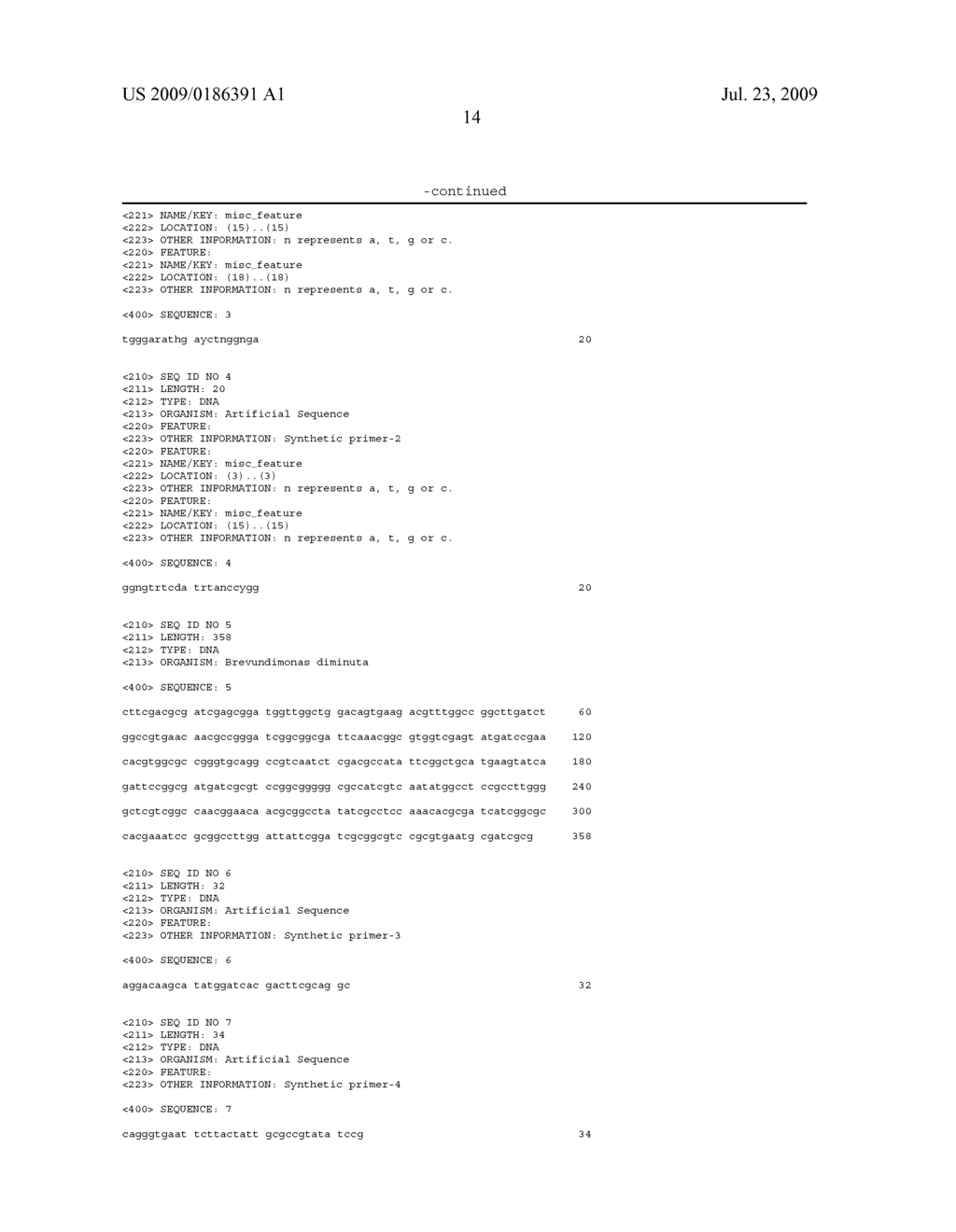 Method for Production of Erythro-or threo-2-Amino-3-Hydroxypropionic Acid Ester, Novel Carbonyl Reductase, Gene for the Reductase, Vector, Transformant, and Method for Production of Optically Active Alcohol Using Those - diagram, schematic, and image 16