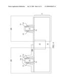 DISPOSABLE METALLIC OR SEMICONDUCTOR GATE SPACER diagram and image