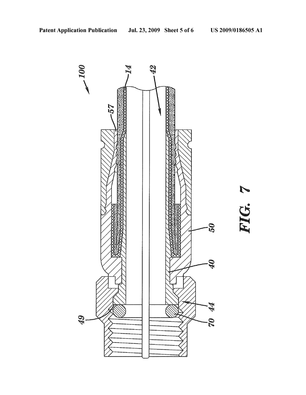 CONNECTOR HAVING CONDUCTIVE MEMBER AND METHOD OF USE THEREOF - diagram, schematic, and image 06