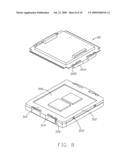 CPU socket assembly with package retention mechanism diagram and image