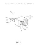 DETECTING DEVICE AND CONNECTOR MODULE THEREOF diagram and image